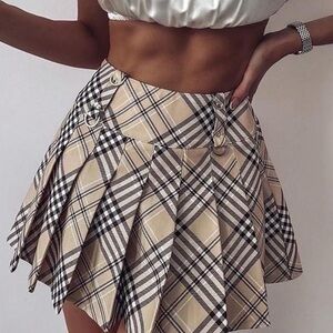 Tiger Mist Pleated Skirt XS